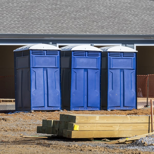 are there any restrictions on where i can place the porta potties during my rental period in North Falmouth